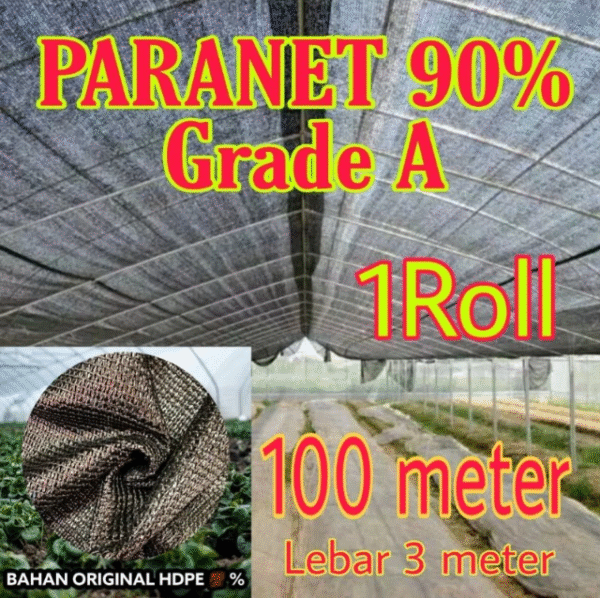 JARING PARANET 90% GRADE A (1 Roll) 3 x 100M