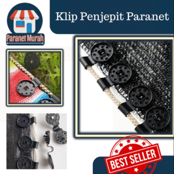 Klip Net | Penjepit Paranet - Waring - jaring - insectnet / kasa - KLIP