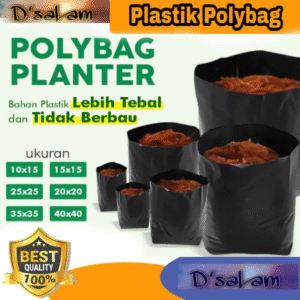 PLASTIK POLYBAG TANAMAN BAHAN TEBAL BISA DI LIHAT DARI KETEBALAN MICRON