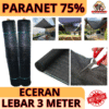 Jaring Paranet 75% ECERAN (LEBAR 3M) Jaring Peneduh - ANTI UV
