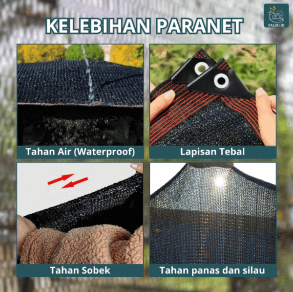 JARING PARANET 95% UKURAN 6 METER s/d HIGH QUALITY Anti-UV JARING WARING