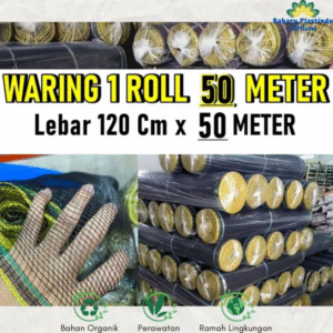 Jaring Waring Ikan Lebar 120 Cm 1 Roll Panjang 50 Meter